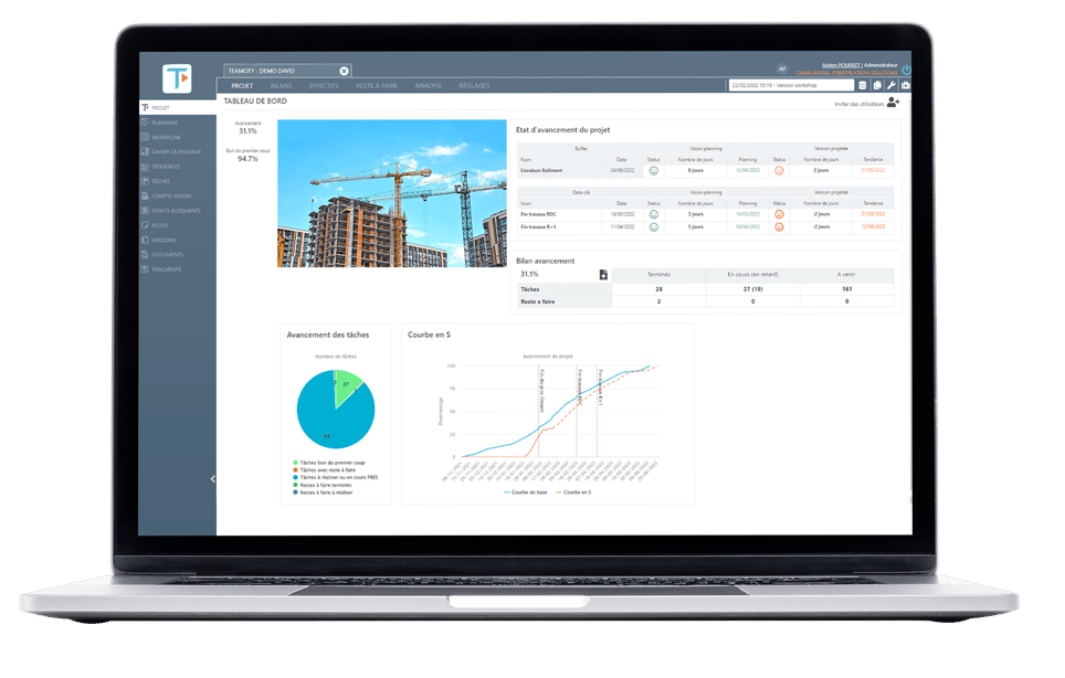 analyse your statistics with Teamoty scheduling