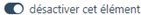 disable this element