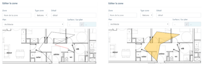 Areas screen 1 Areas screen 1