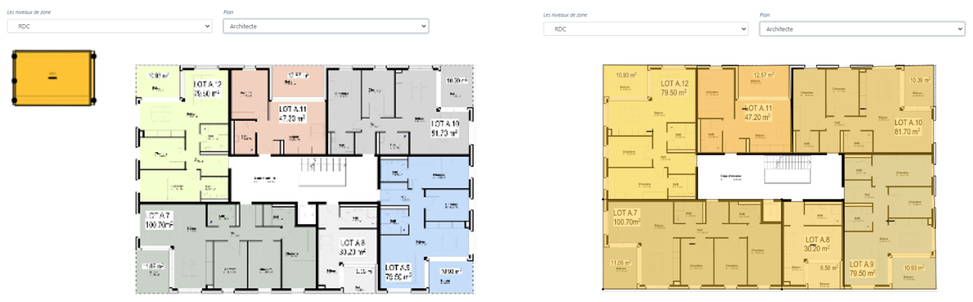 Areas screen 4 Areas screen 4