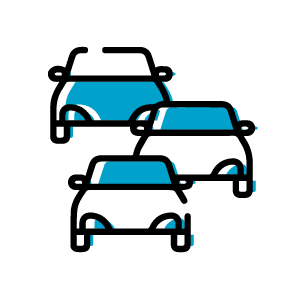 saturation et embouteillage